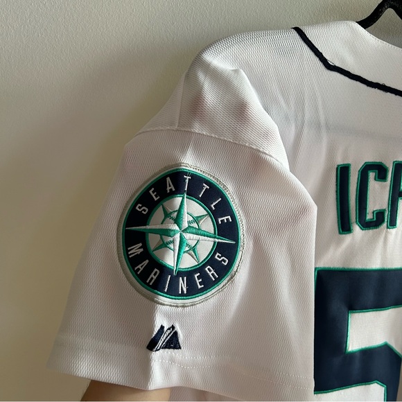 Seattle Mariners ICHIRO Cool Base Baseball Jersey - Picture 10 of 12